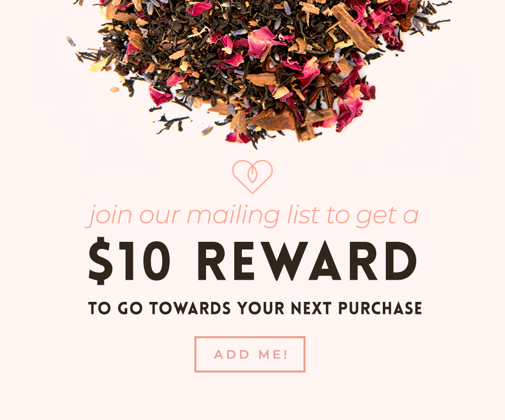 Join our mailing list to get a $10 reward to go towards your next purchase.